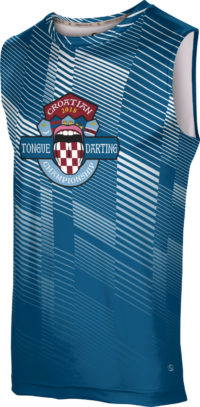 ProSphere Men's Tongue Darting Association Bold Sleeveless Shirt