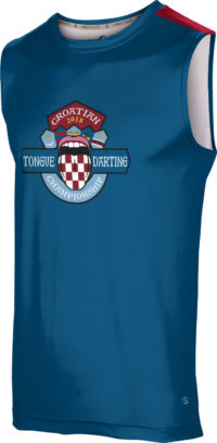 ProSphere Men's Tongue Darting Association Secondskin Sleeveless Shirt