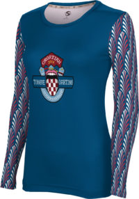ProSphere Women's Tongue Darting Association Deco Long Sleeve Tee