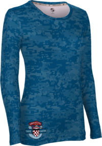 ProSphere Women's Tongue Darting Association Digital Long Sleeve Tee