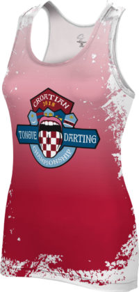 Spectrum Sublimation Women's Tongue Darting Association Gradient Tank