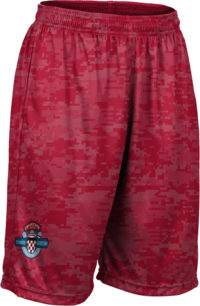 ProSphere Men's Tongue Darting Association Digital 11" Knit Short