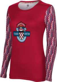 ProSphere Women's Tongue Darting Association Deco Long Sleeve Tee