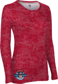 ProSphere Women's Tongue Darting Association Digital Long Sleeve Tee