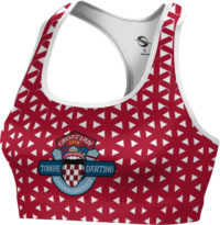 ProSphere Women's Tongue Darting Association Geometric Sports Bra