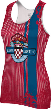 Spectrum Sublimation Women's Tongue Darting Association Vintage Tank