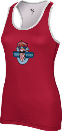 Women's Tongue Darting Association Crisscross Performance Tank