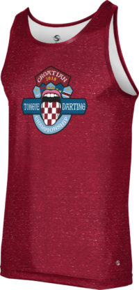 ProSphere Men's Tongue Darting Association Heather Performance Tank