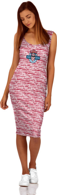 ProSphere Women's Tongue Darting Association Brushed Dress