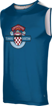 ProSphere Men's Tongue Darting Association Secondskin Sleeveless Shirt