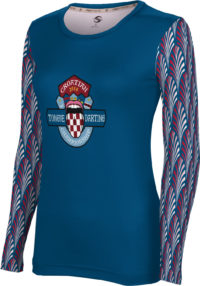 ProSphere Women's Tongue Darting Association Deco Long Sleeve Tee