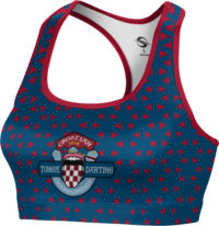 ProSphere Women's Tongue Darting Association Geometric Sports Bra