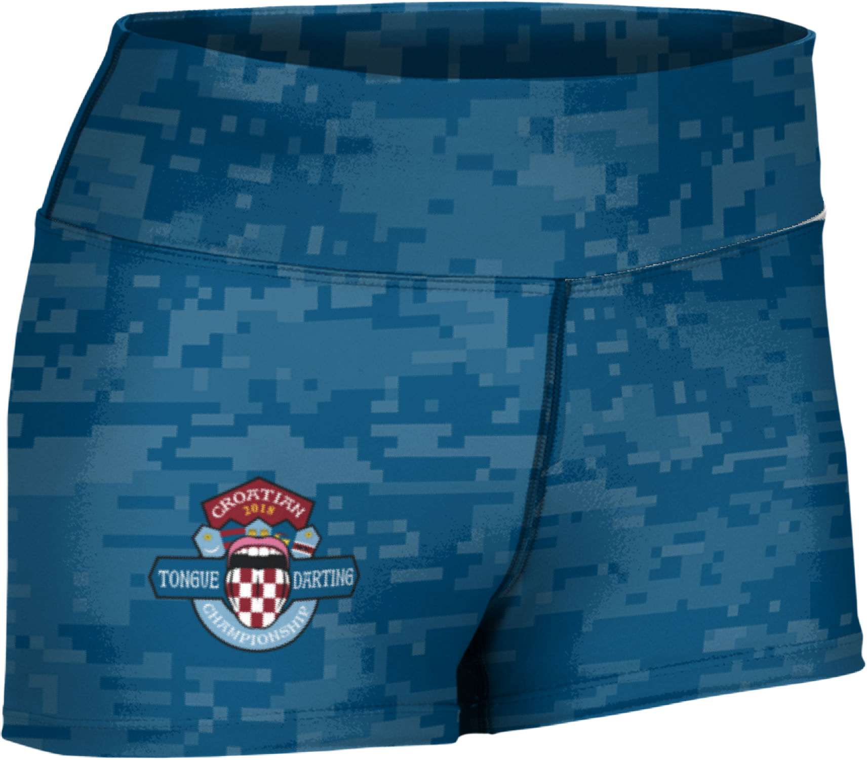 ProSphere Women's Tongue Darting Association Digital Boy Cut Short